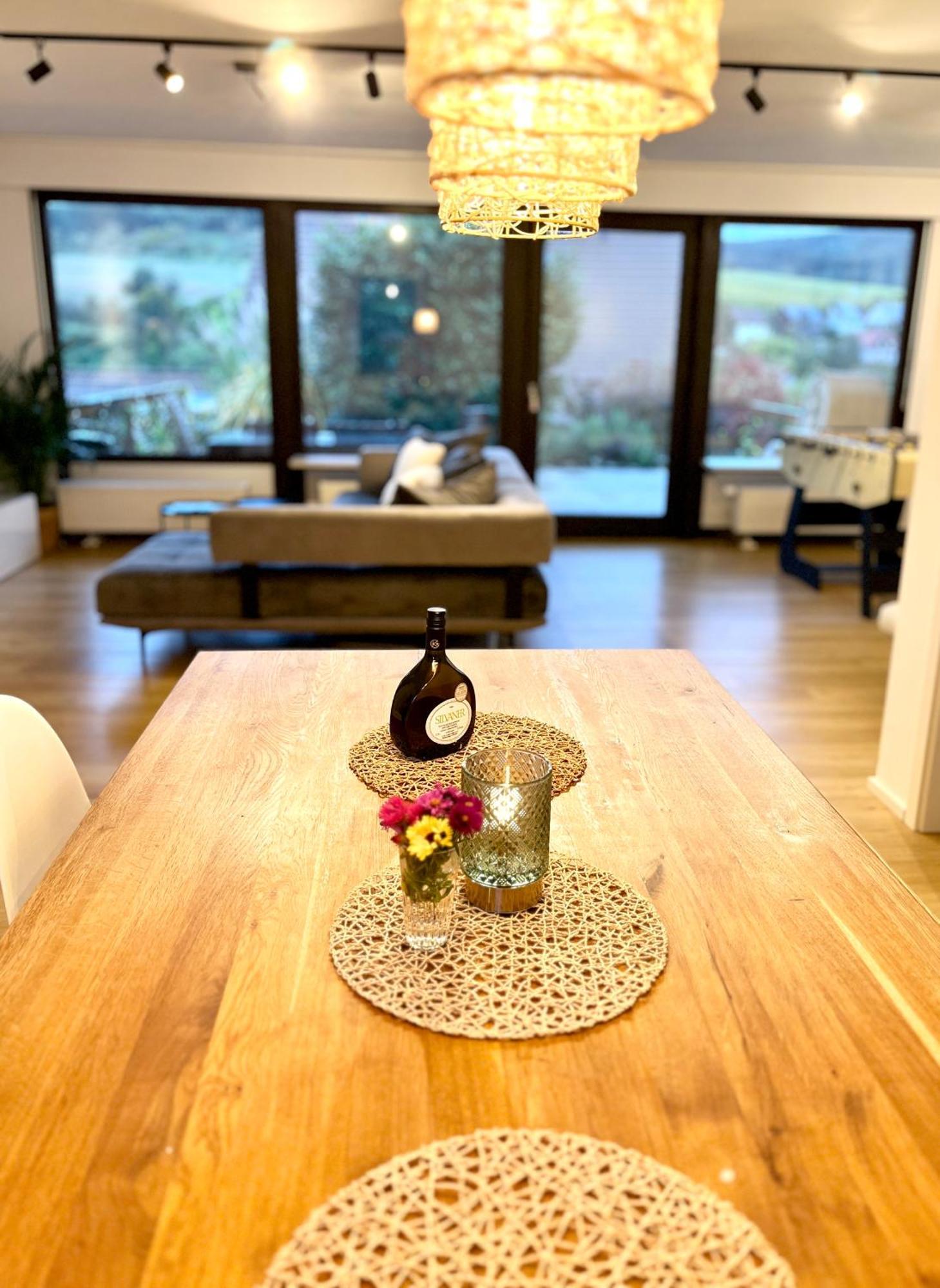 Ferienhaus Weinbergblick - Nahe Wuerzburg - 2 Schlafzimmer - Familienfreundlich - Terrasse Unterleinach Eksteriør bilde